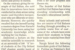 "Research not dependant on money modern labs" published by Daily News