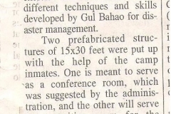"Daily Times - Gul Bahao teaches recycling techniques to flood survivors"