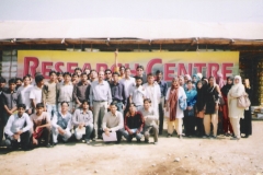 Visitors at Gul Bahao's Research Center