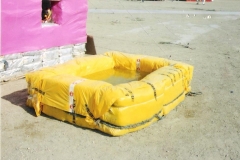 Gul Bahao's Water Pond innovation being displayed during an exhibition