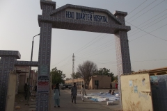 Entrance to Mithi Hospital Tharparkar