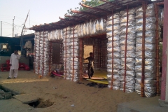 A Person stands outside Chandi Ghar located at Mithi Hospital Tharparkar