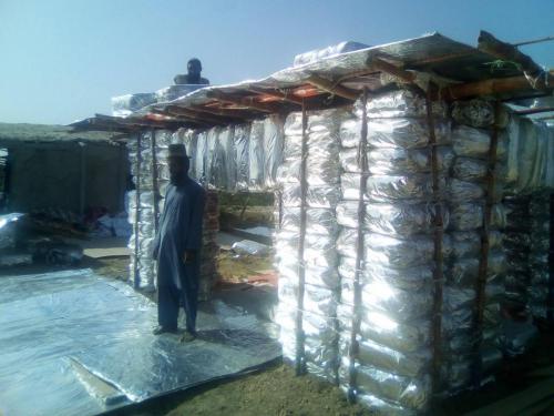 Gul Bahao puts up Mosque at a village in Thatta